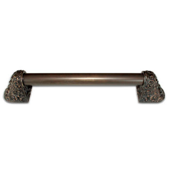 Notting Hill King's Road Collection 12'' to 16'' Wide Acanthus Plain Bar Appliance Pull