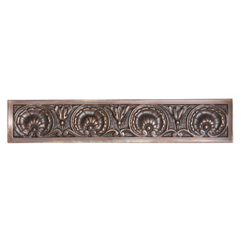Notting Hill King's Road Collection 5-3/16'' Wide Kensington Cabinet Pull in Dark Brass, 5-3/16'' W x 1-1/8'' D x 1'' H
