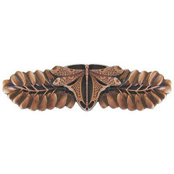 Pull, Dragonfly, Antique Copper