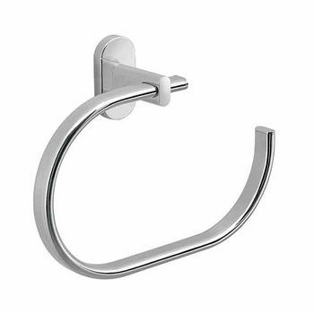 Nameeks Gedy Febo Collection Towel Ring, Chrome