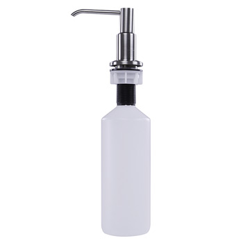 Nantucket Sinks Pump Action Soap Dispenser in Brushed Nickel