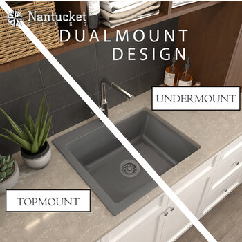 Nantucket Sinks Dual Mount Info