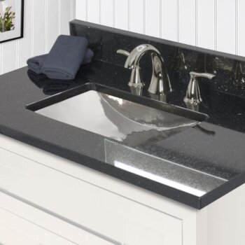 Nantucket Sinks Brightwork Home Collection Stainless Steel Rectangle Bathroom Sink, 19-13/16" W x 12-13/16" D x 4-3/8" H