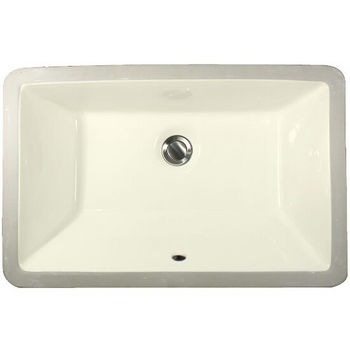 20-3/4" Ceramic Vanity Sink Bisque