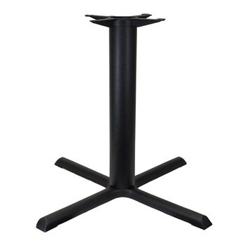 Table Height X-Style Base, 33" W x 33" D