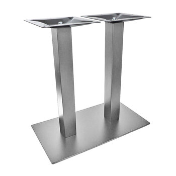 Peter Meier 5000 Series Verona Line Table Height with Square Column, Rectangular Base