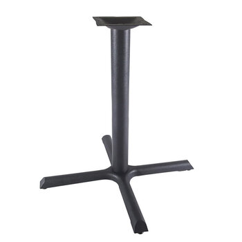 Peter Meier Column w/ X-Style Base, Table Height 28-1/4" H