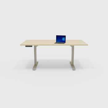 Peter Meier INC. 30'' D Desk Top in Ash Lifestyle View