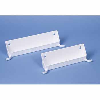 Rev-A-Shelf 11" or 14" Sink Tip-Out Trays with Tab Stops, White