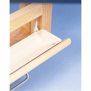 Rev-A-Shelf 11" or 14" Sink Tip-Out Trays with Tab Stops, Almond