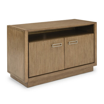 Raheny Home Montecito Entertainment Stand In Brown, 44'' W x 18'' D x 26'' H