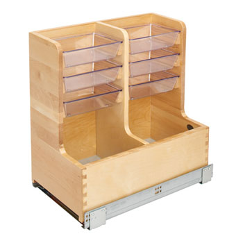 Buy 25-5/8'' Wide Under Sink Pullout U-Shape Organizer online