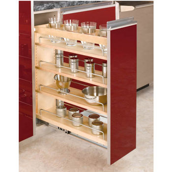 Kitchen Base Cabinet Pull Outs Kitchen Cabinet Shelving Storage Shelves Drawers And Chrome Wire Or Wicker Baskets At Cabinet Accessories Unlimited