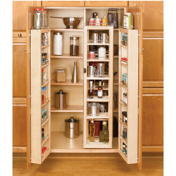 Details about   Tall Storage Cabinet Kitchen Pantry Cupboard Organizer Furniture 4 Doors Shelves 