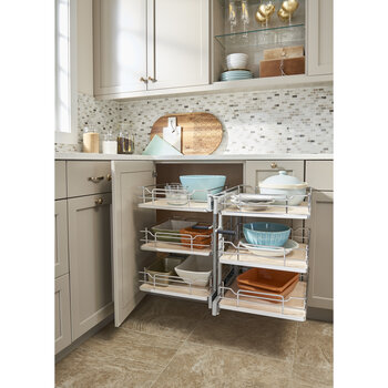 Three-Tier Base Organizer Pullout