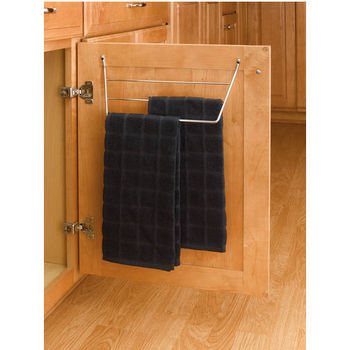 Towel holder in outlet kitchen