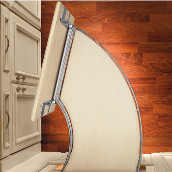 Maple 2 Tray Door Mount Curve for Blind