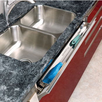 6581 Series Sink Front (Tip-Out) Stainless Steel Trays