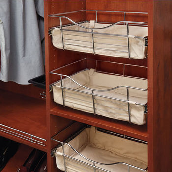 Rev-A-Shelf Black Closet Liner for Closet Basket in Tan