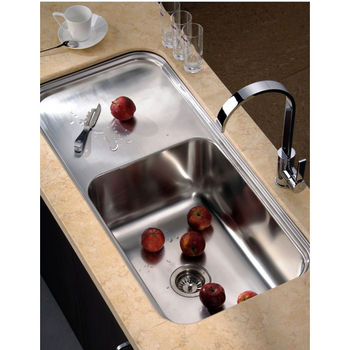 Dawn Sinks Single Series Stainless Steel Undermount Sink, 41-3/8" W x 19-3/4" D x 11-3/8" H