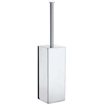 Smedbo - Toilet Brush w/Stand, Stainless Steel Polished Finish
