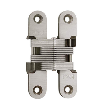 SOSS® #SOS-212SS Invisible Hinge, Satin Staniless Steel