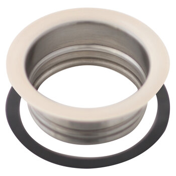 Stainless Steel Sink Flange for Round Drain Hole, Product View