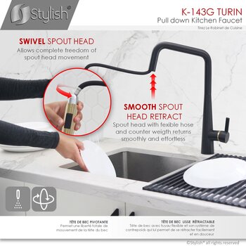 All Faucets - Spout Details