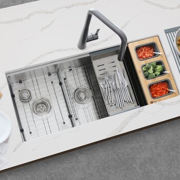 chefstyle Stainless Steel Sink Strainer - Shop Sink & Kitchen