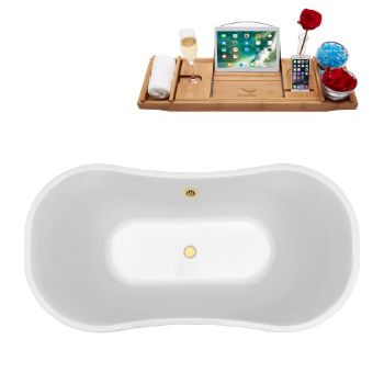 Gold - Tub Top View