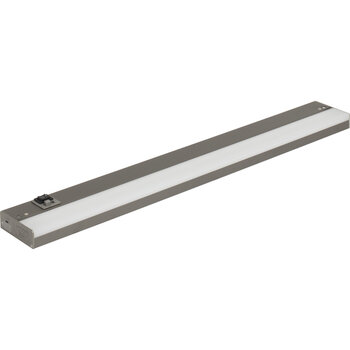 Task Lighting L-BL Series 23-15/16'' Length 120-Volt Under Cabinet Bar Light, Dimmable and 3-Color Selectable (3000K, 4000K, 5000K), Dark Silver, Product View