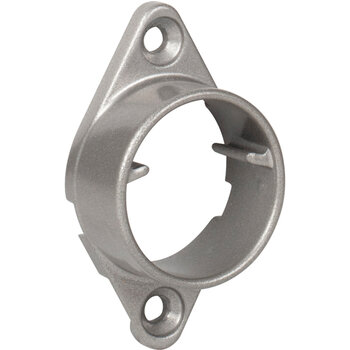 Flange Set for Lighted Closet Rod, Satin Nickel Product View