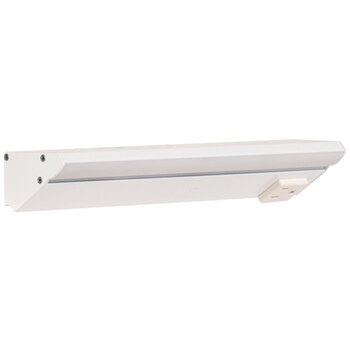 Task Lighting RM Series Lighted Power Strip, 2700K-5000K Tunable-White, 10-1/2'' White Receptacles/White