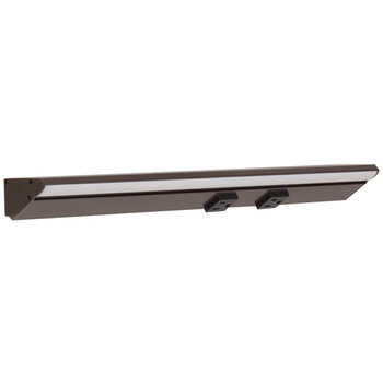 Task Lighting RM Series Lighted Power Strip, 2700K-5000K Tunable-White, 18-1/2'' Black Receptacles/Bronze