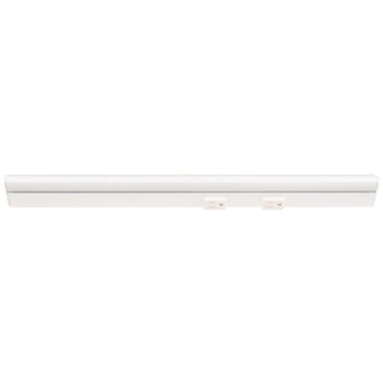 Task Lighting RM Series Lighted Power Strip, 2700K-5000K Tunable-White, 18-1/2'' White Receptacles/White Front View