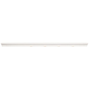 Task Lighting RM Series Lighted Power Strip, 2700K-5000K Tunable-White, 30-1/2'' White Receptacles/White Front View