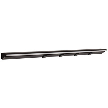 Task Lighting RM Series Lighted Power Strip, 2700K-5000K Tunable-White, 36-1/2'' Black Receptacles/Black