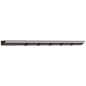 Task Lighting RM Series Lighted Power Strip, 2700K-5000K Tunable-White, 42-1/2'' Black Receptacles/Bronze
