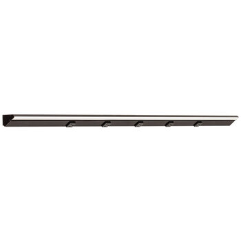 Task Lighting RM Series Lighted Power Strip, 2700K-5000K Tunable-White, 48-1/2'' Black Receptacles/Black