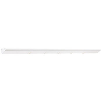 Task Lighting RM Series Lighted Power Strip, 2700K-5000K Tunable-White, 48-1/2'' White Receptacles/White