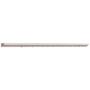 Task Lighting RM Series Lighted Power Strip, 2700K-5000K Tunable-White, 60-1/2'' Grey Receptacles/Satin Nickel