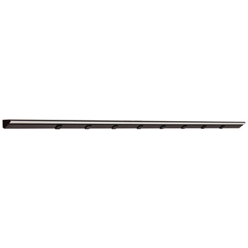Task Lighting RM Series Lighted Power Strip, 2700K-5000K Tunable-White, 72-1/2'' 3Black Receptacles/Black