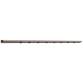 Task Lighting RM Series Lighted Power Strip, 2700K-5000K Tunable-White, 72-1/2'' 3Black Receptacles/Bronze
