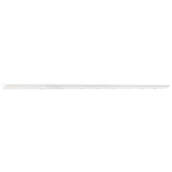 Task Lighting RM Series Lighted Power Strip, 2700K-5000K Tunable-White, 72-1/2'' 3White Receptacles/White