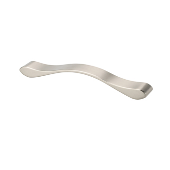 Topex Wave Pull in Polished Satin Nickel