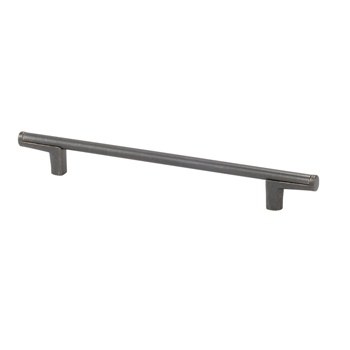 Topex Thin Round Bar Pull Handle in Dark Bronze