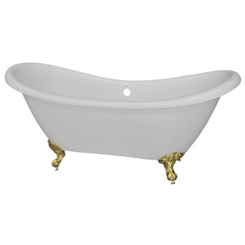 acrylic clawfoot tub