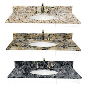 Granite Marble And Metal Vanity Tops To Fit Your Bathroom Vanity