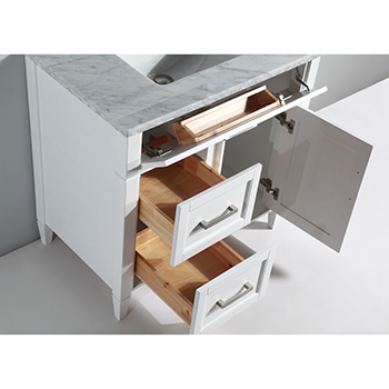 36 Inch Single Sink Bathroom Vanity Set