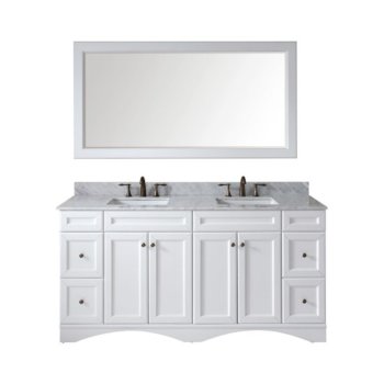 White Product View w/ Square Sink